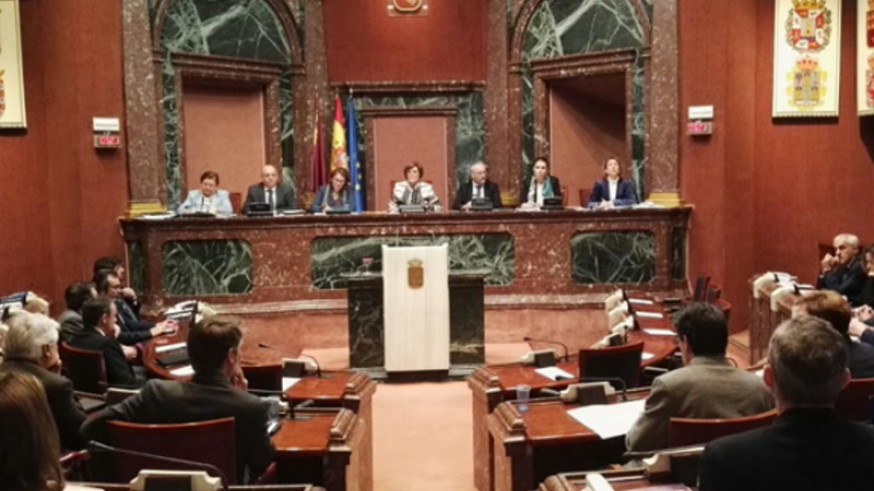 Imagen de archivo del pleno de la Asamblea Regional