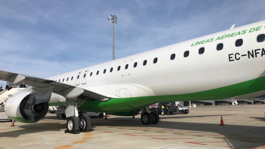 Binter lanza una promoción para los vuelos Murcia-Canarias desde 99 euros hasta el día 14