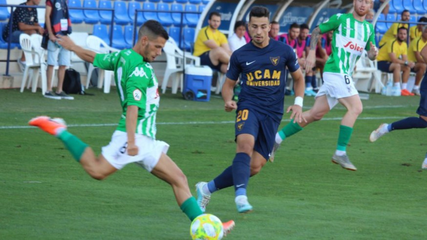 Empate sin goles para el UCAM en el primer partido de liga frente al Sanluqueño 