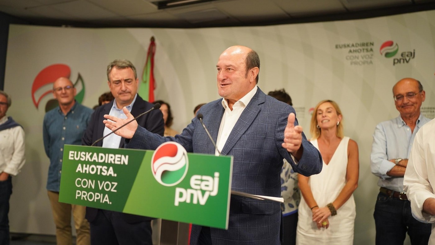 El PNV se reafirma en su rechazo a negociar la investidura de Feijóo, aunque Vox no esté en el Gobierno