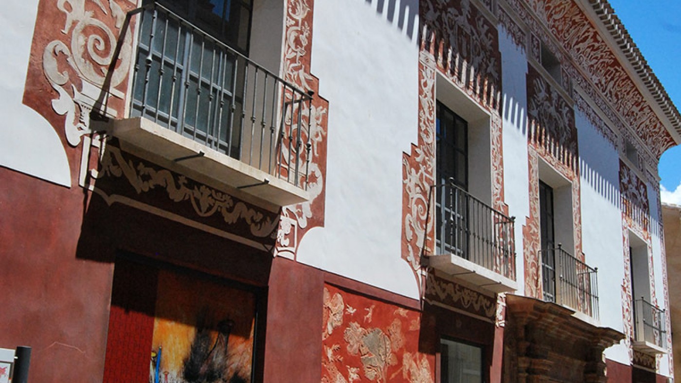 Imagen de la Casa Pintada de Mula