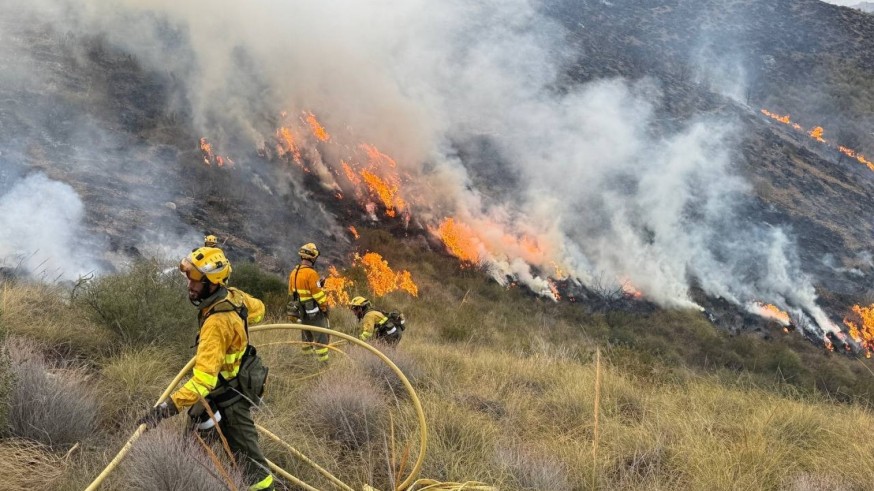 Incendio en Las Balsicas