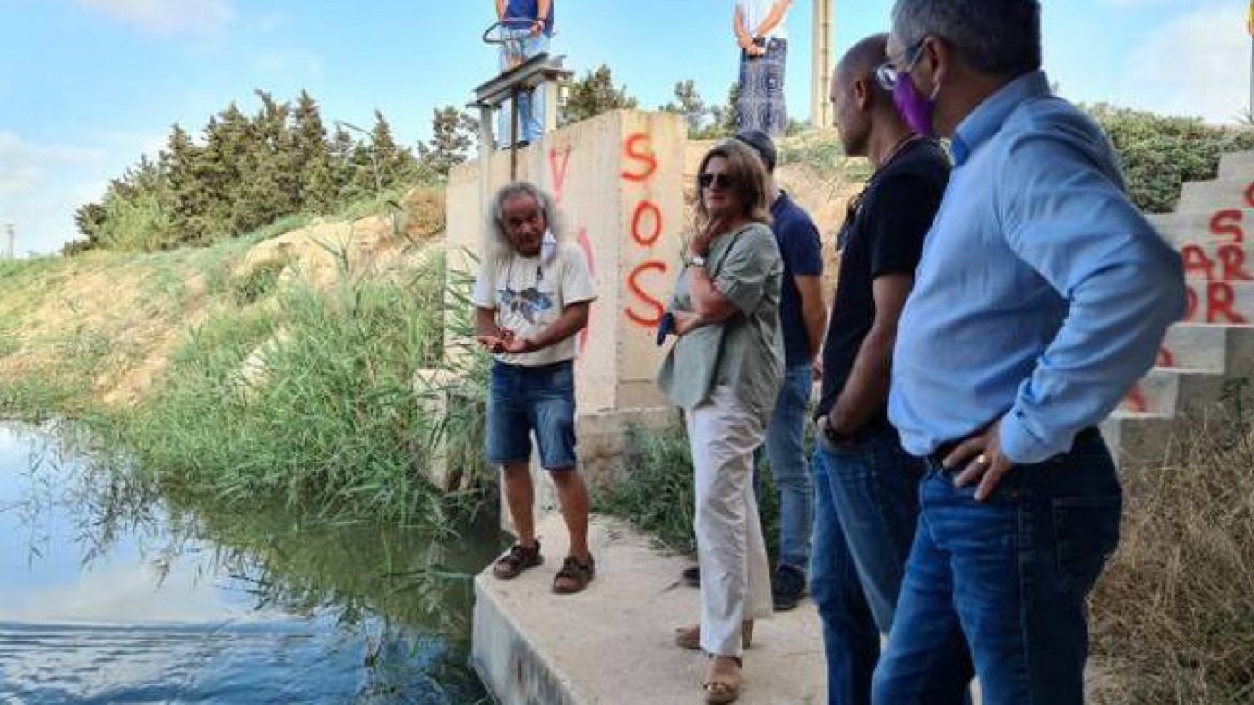 López Miras urge a Ribera a actuar en la rambla de El Albujón para reducir el aporte de nitratos al Mar Menor