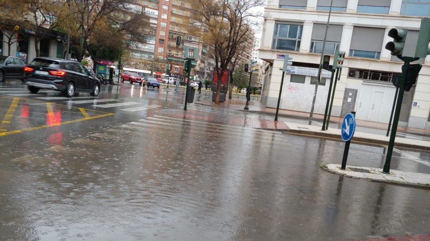 Aviso amarillo por lluvias de hasta 20 litros por metro cuadrado en toda la Región