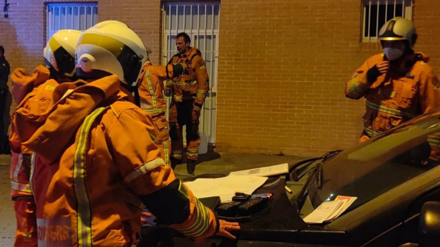 Mueren cinco personas en el incendio de una residencia de mayores en Moncada (Valencia)