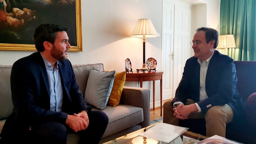 Antonio Luengo se ha reunido con el embajador español en Luxemburgo. CARM