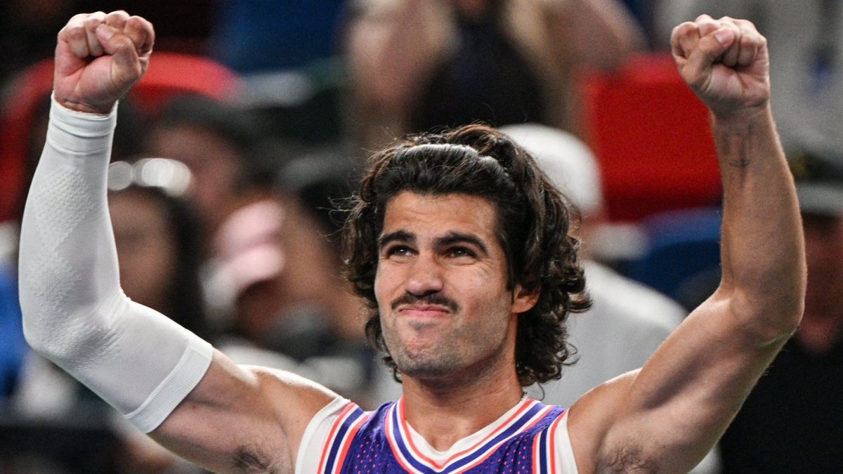Photo: orm.es Carlos Alcaraz Debuts New Mustache and Win at Shanghai Masters