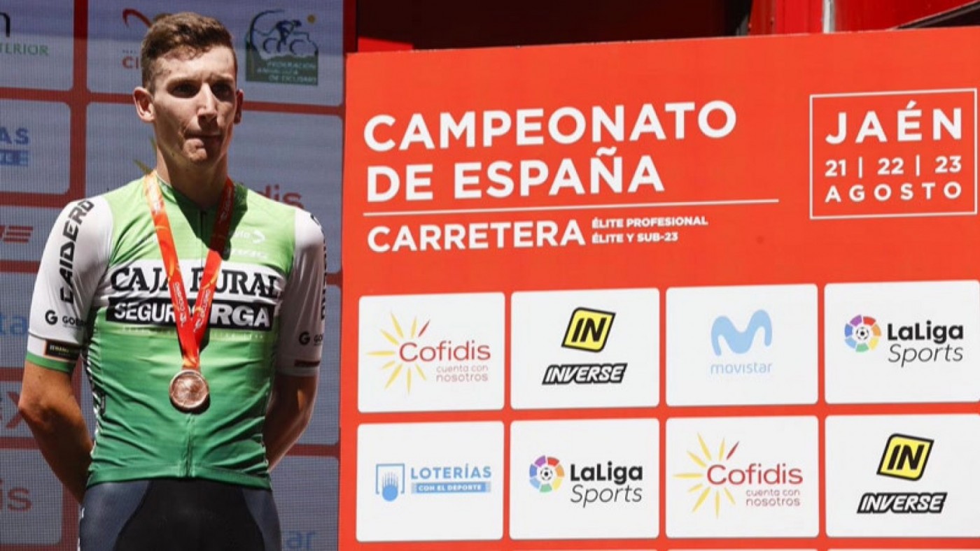 Miguel Ángel Ballesteros se colgó la medalla de bronce el pasado fin de semana en Jaén