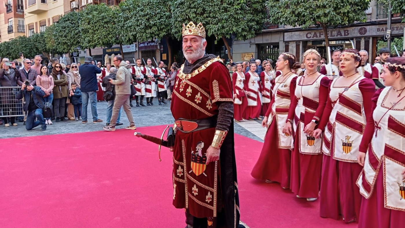 Murcia conmemora la entrada del Rey Jaime I a la ciudad