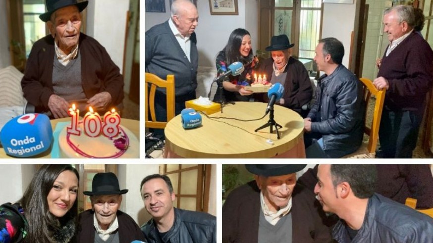 MURyCÍA. Entrevista de actualidad. El Tío Juan Rita cumple 108 años