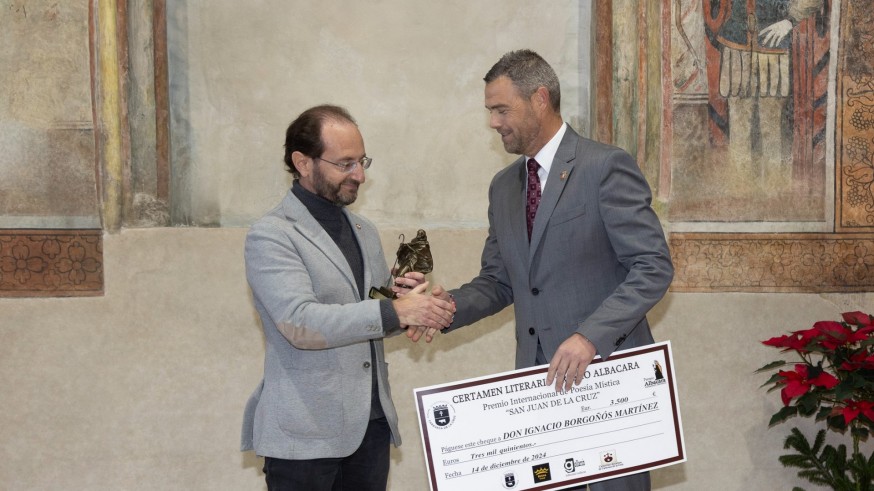 Ignacio Borgoñós, premio de Poesía Mística «San Juan de la Cruz»