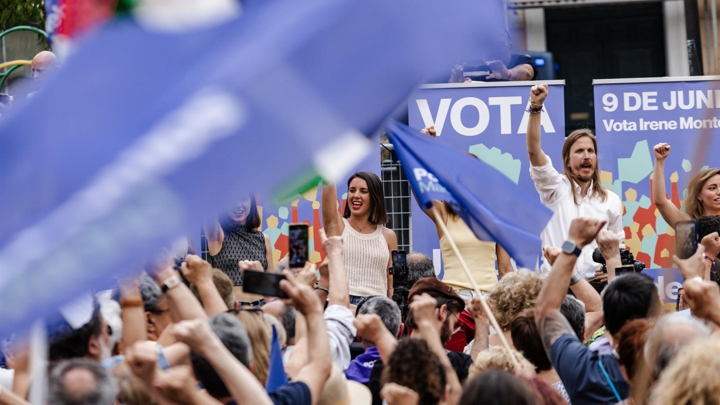 Podemos cierra la campaña con alegatos a favor de la paz y llamando a llenar las urnas de "principios éticos"