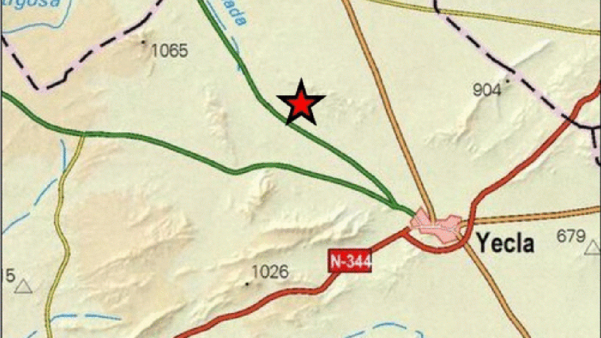 Yecla registra esta madrugada un seísmo de 1,6 de magnitud | ORM