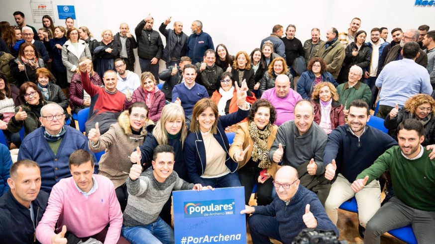 Patricia Fernández anunció ayer su candidatura en Archena para las próximas elecciones. 