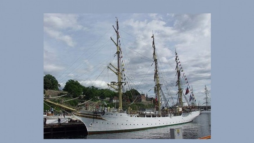 El buque escuela noruego Sørlandet estará atracado en Cartagena hasta el domingo 29 de octubre