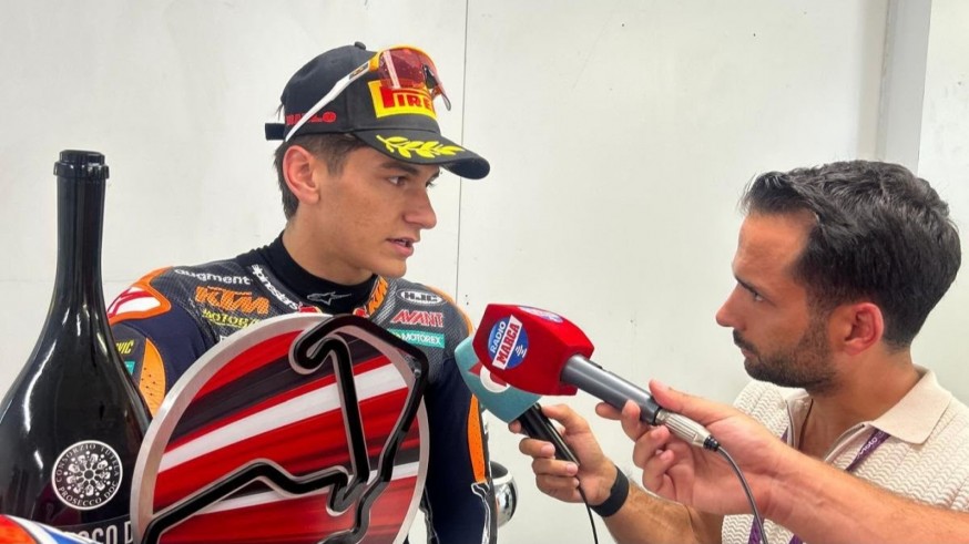 Álvaro Carpe dará el salto a Moto 2 con el equipo Pramac Yamaha