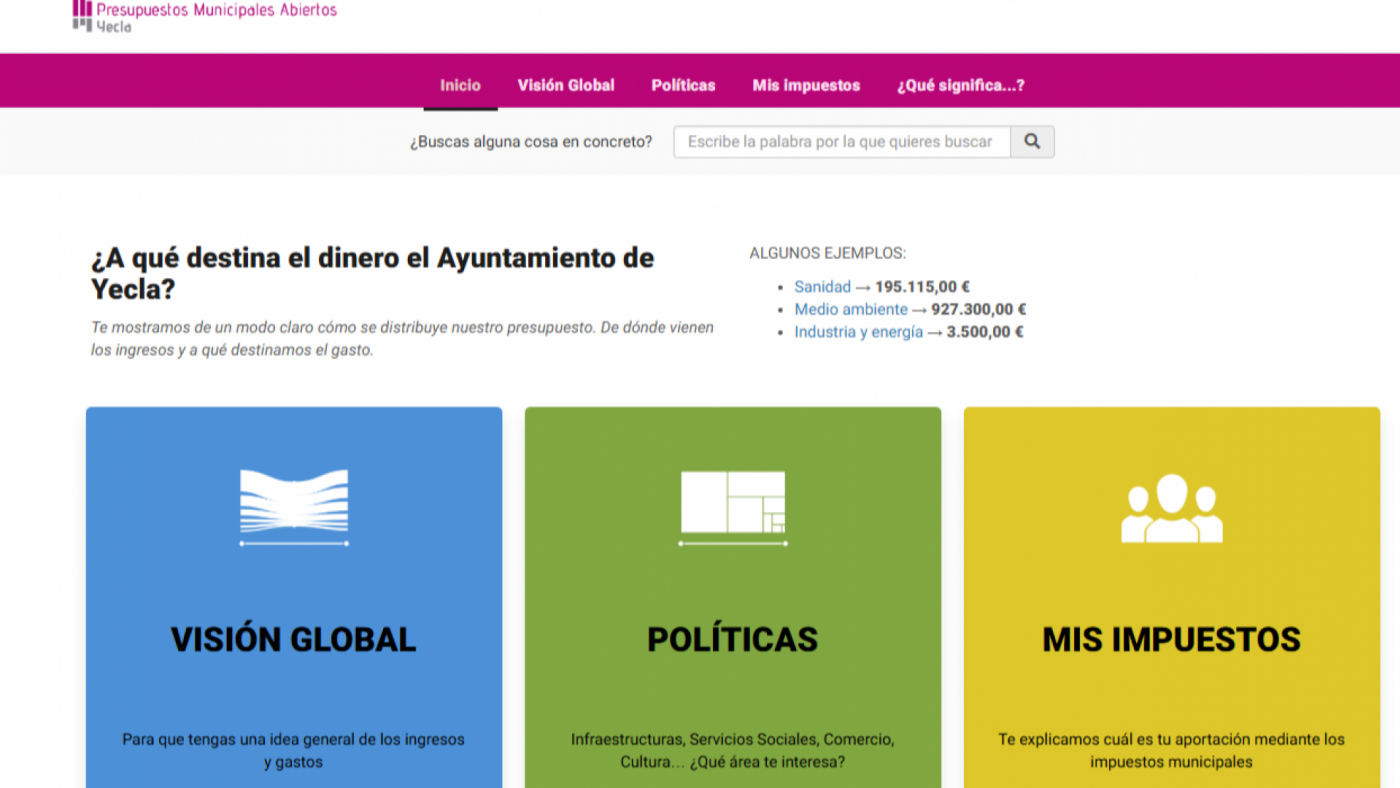 En Yecla el PSOE denuncia que no funciona el portal de contratos públicos