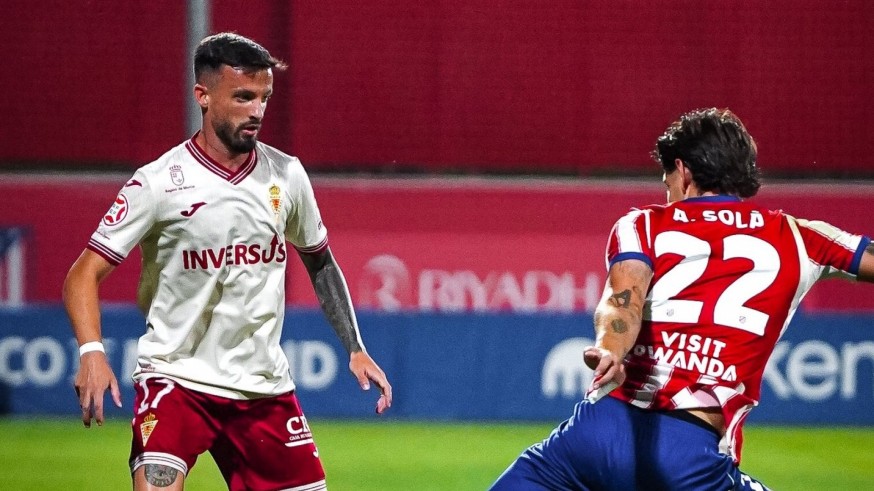 El Real Murcia cae goleado ante el Atlético Madrileño (4-0)