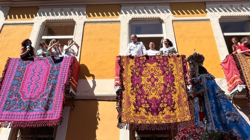 Onda Regional con los romeros de la Virgen de la Fuensanta