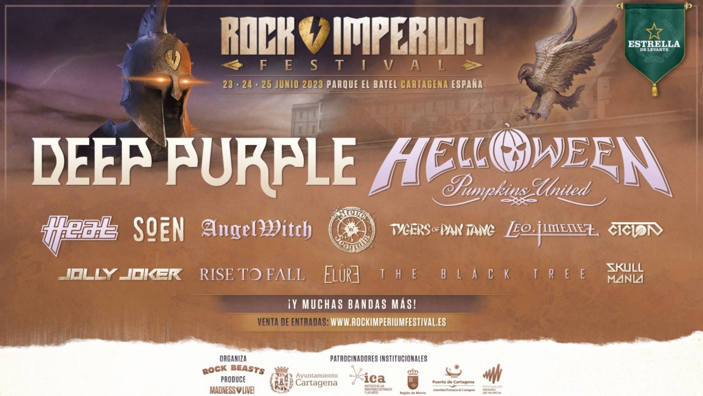 El festival ROCK IMPERIUM de Cartagena crece de cara a 2023