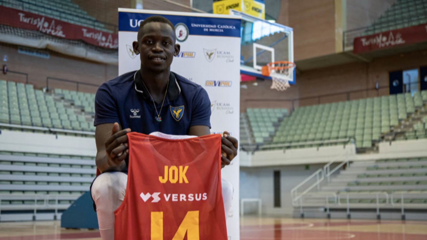 Peter Jok: "Estoy adaptándome al UCAM Murcia CB y a la Liga de España"