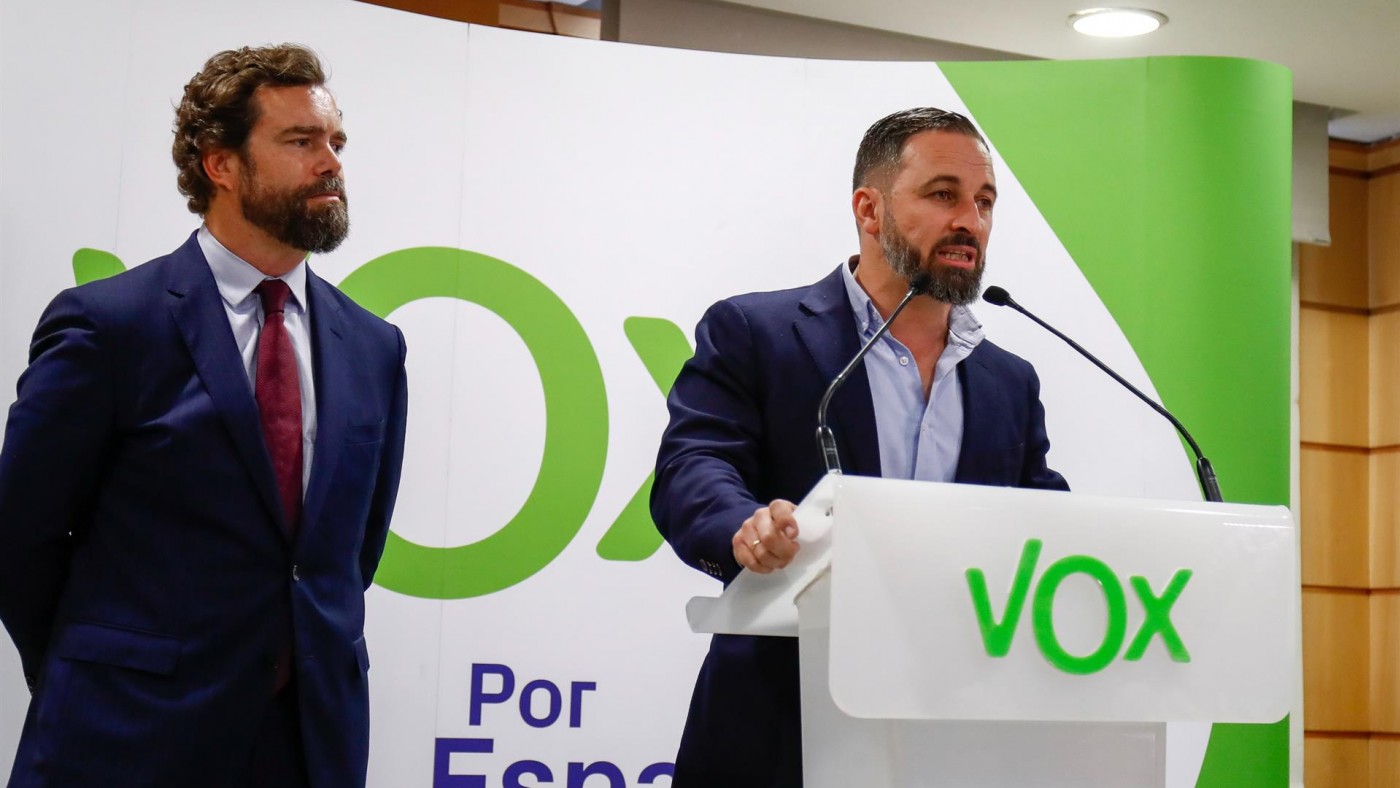 Espinosa de los Monteros junto a Abascal