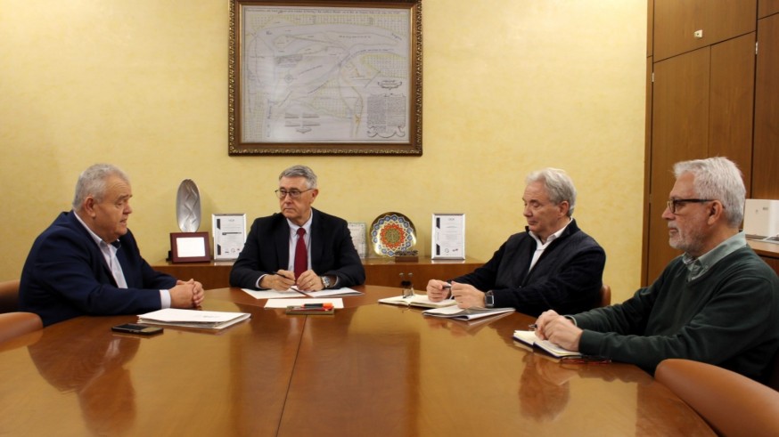 Totana y la CHS trabajan para hacer un uso compartido de las vías cercanas al trasvase