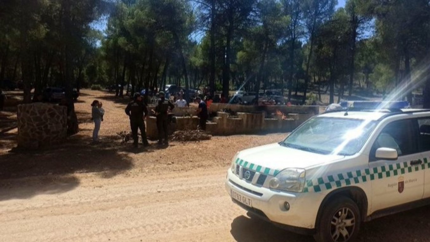 Dispositivo de Medio Ambiente para evitar incendios en la Romería 