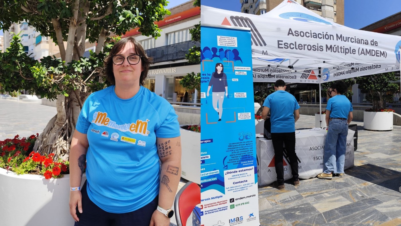 Más de mil personas padecen esclerosis múltiple en la Región de Murcia 
