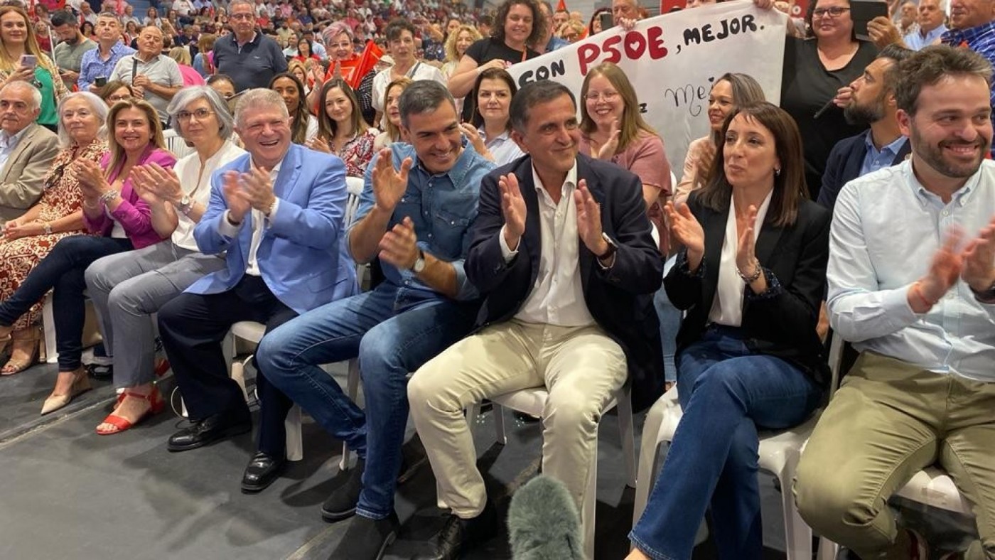 Pedro Sánchez anuncia en Murcia que el Gobierno financiará el 50% de Interrail