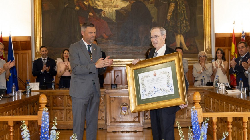 Caravaca. Juan Manuel Laborda Oñate, Hijo Predilecto
