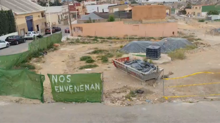 Análisis privados detectan niveles muy altos de plomo y metales pesados en vecinos de Los Mateos, en Cartagena