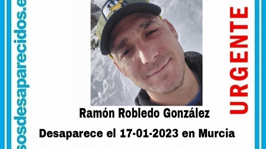 Desaparecido en Murcia una hombre de 35 años