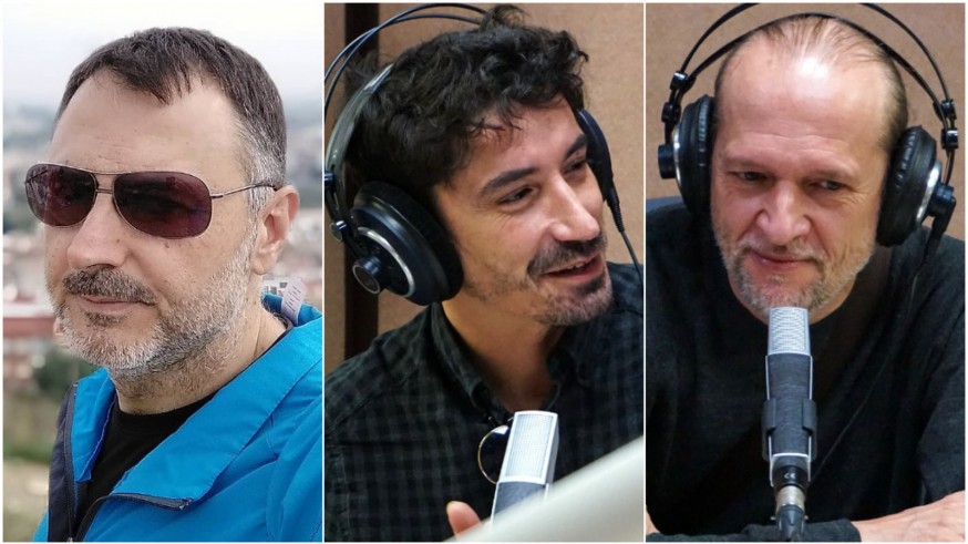 Juan Antonio Sánchez JASS, Fran Ropero y Román García