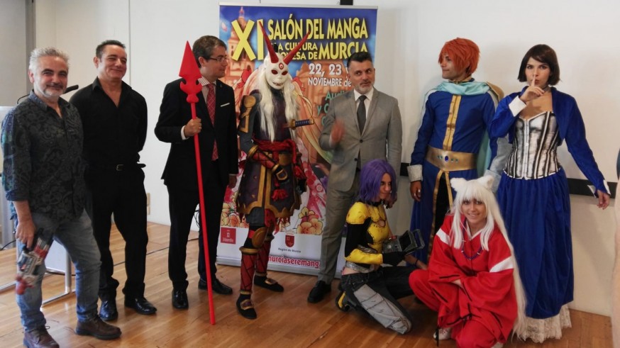 Presentación del XI Salón del Manga y la cultura japonesa de Murcia. ORM