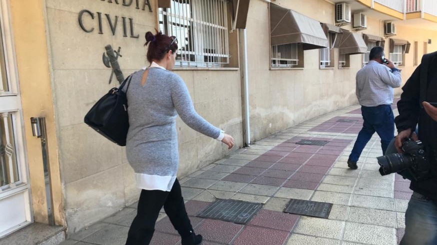 Exteriores de la Comandancia de la Guardia Civil en Murcia