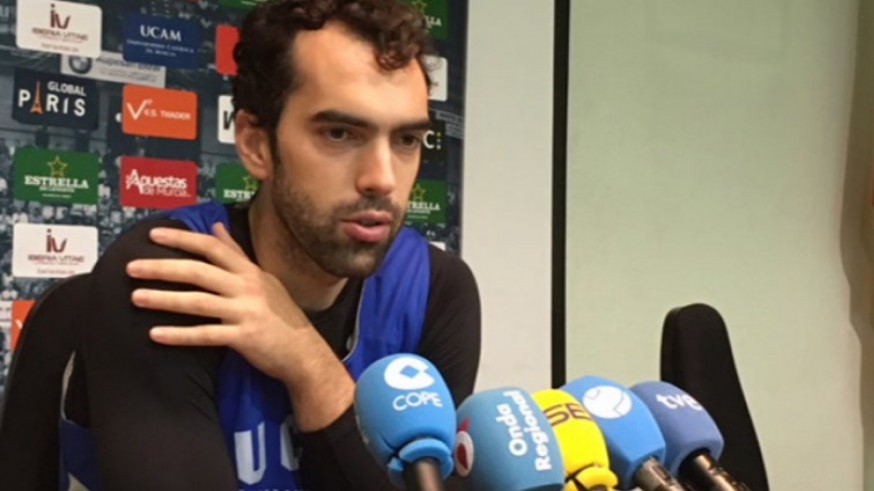 Vitor Benite: "He sufrido toda la temporada con el UCAM"