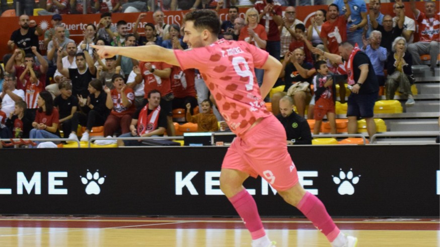 El Jimbee no da tregua y vence sin apuros al Sala 10 Zaragoza (3-0)