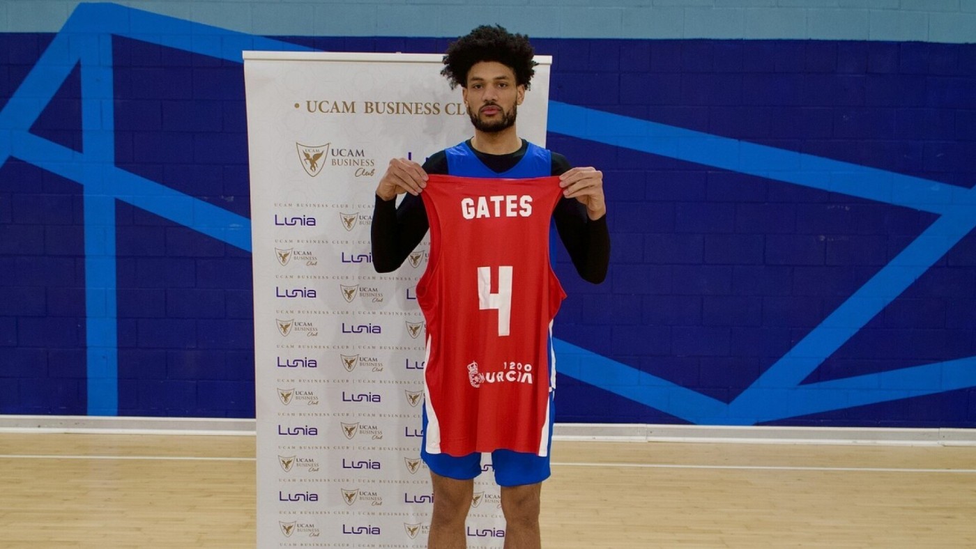 El UCAM Murcia CB renueva a Kaiser Gates 
