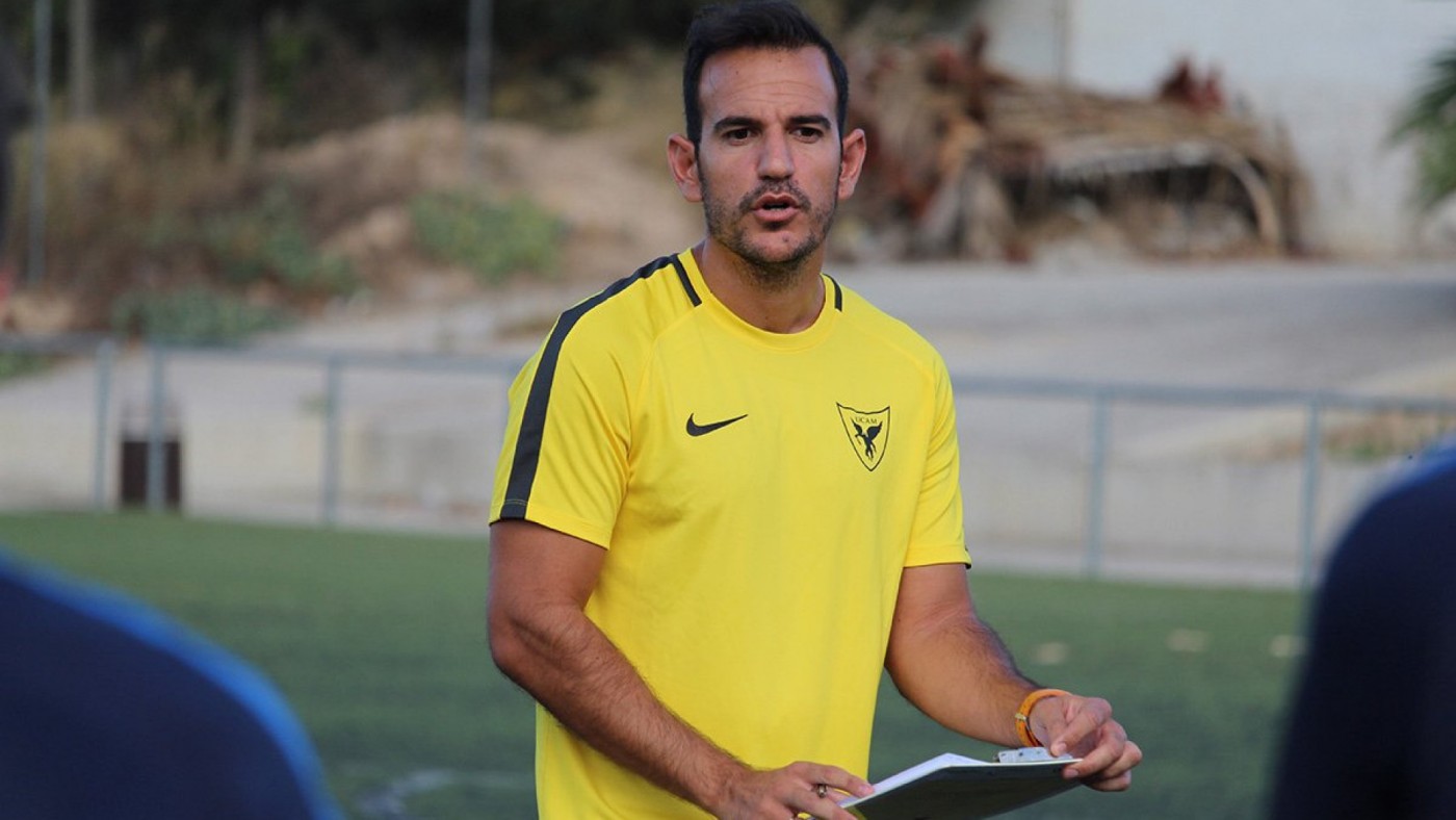 Sergio Aracil durante un entrenamiento. Foto: UCAM Murcia