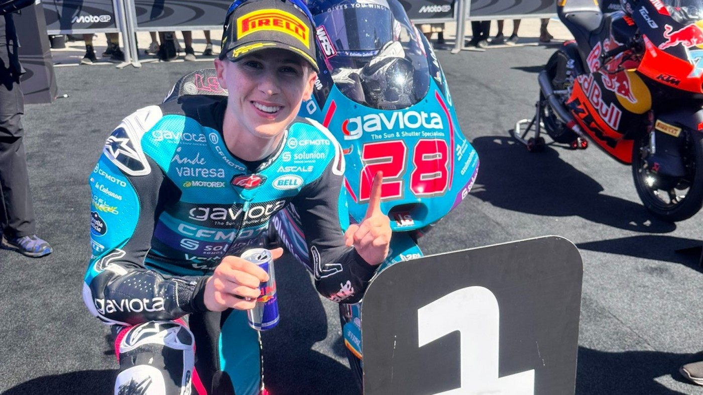Máximo Quiles gana el Gran Premio de Hungría de Moto3