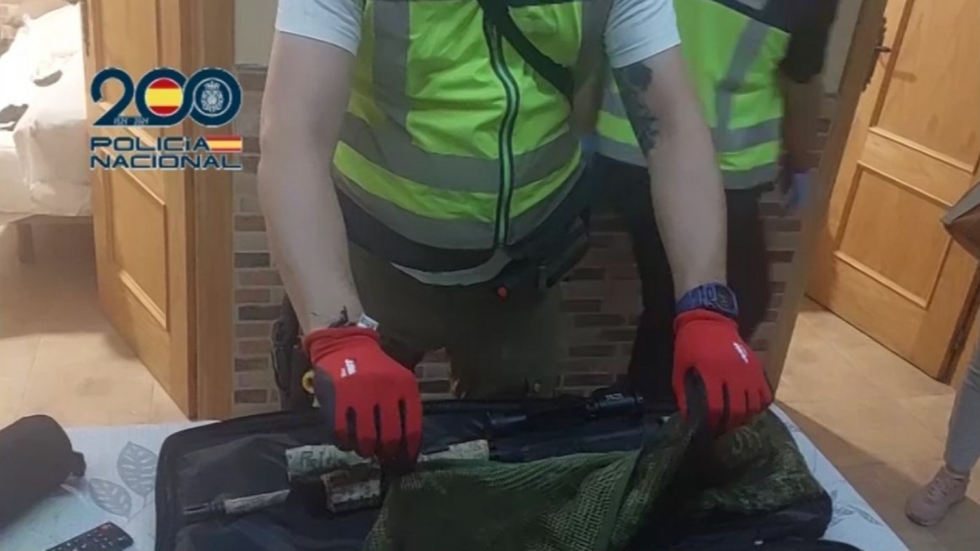 Detenidos en Murcia los cuatro miembros de un grupo organizado armado que extorsionaba a empresarios