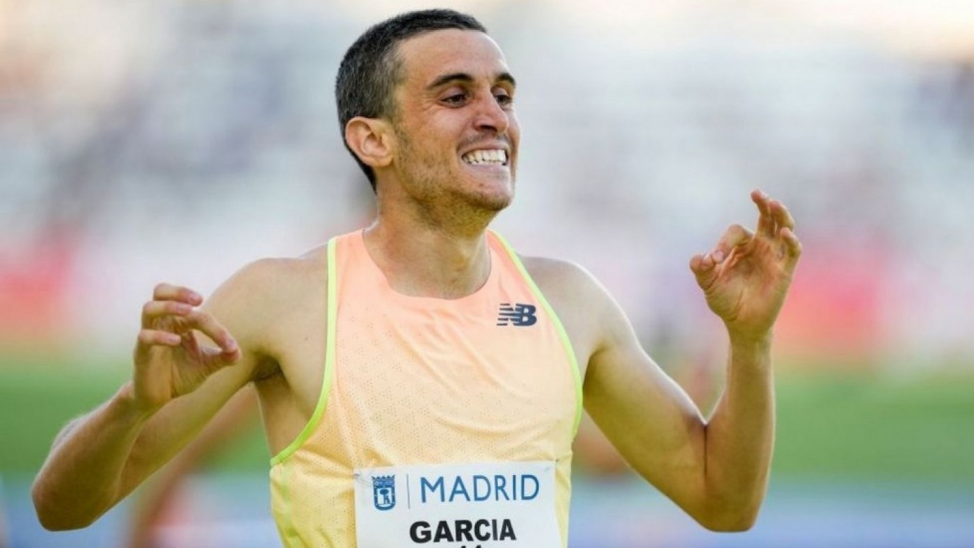 Mariano García completa su mejor 800 de la temporada en Lievin 
