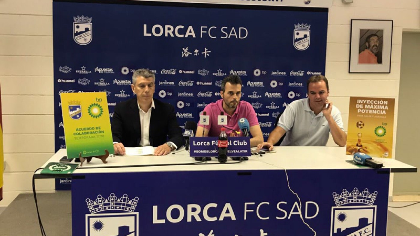 Lucas García Llamas anuncia el acuerdo de patrocinio con BP