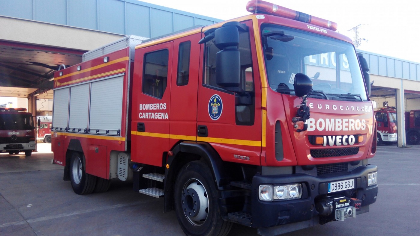 Muere un hombre en el incendio de su vivienda en Cartagena