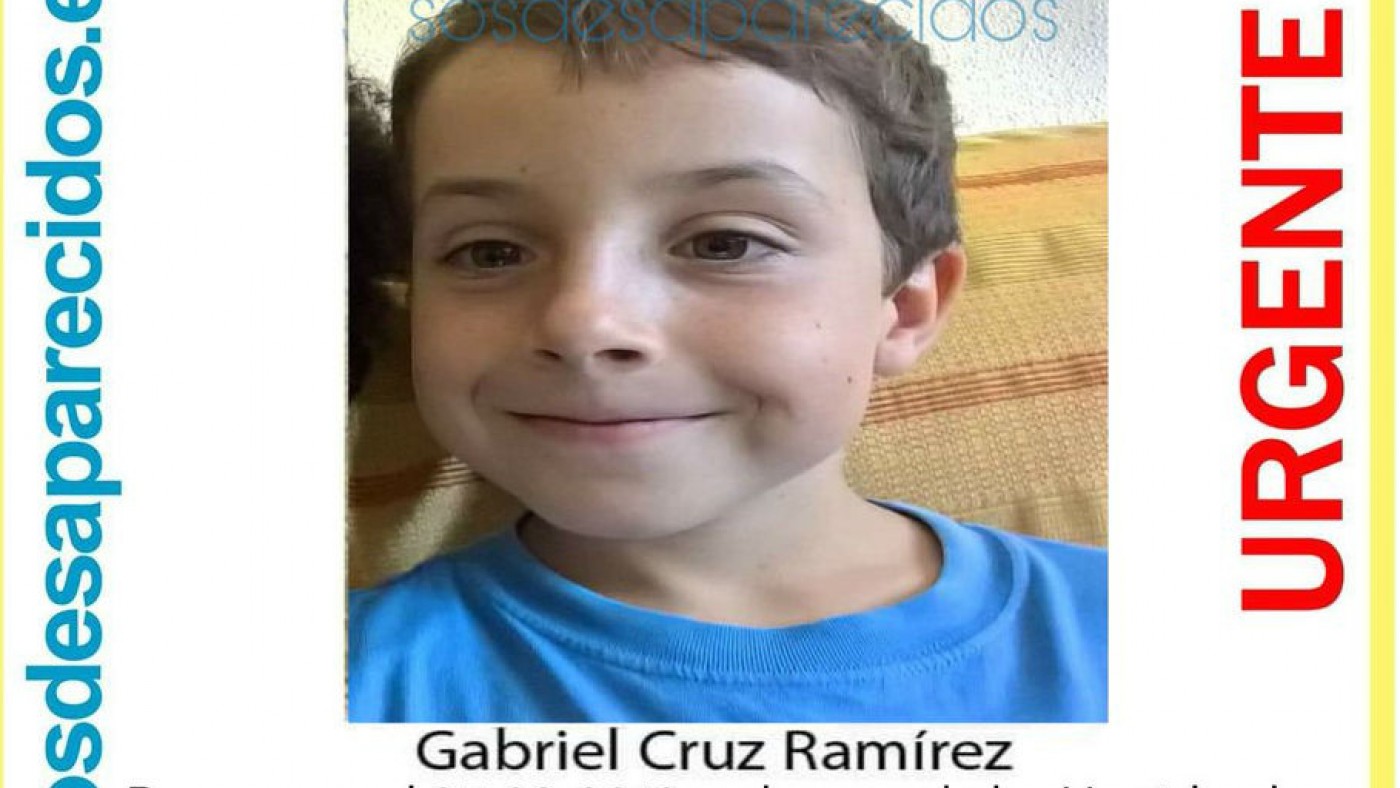 Foto actualizada de Gabriel Cruz, el niño desaparecido en Nïjar