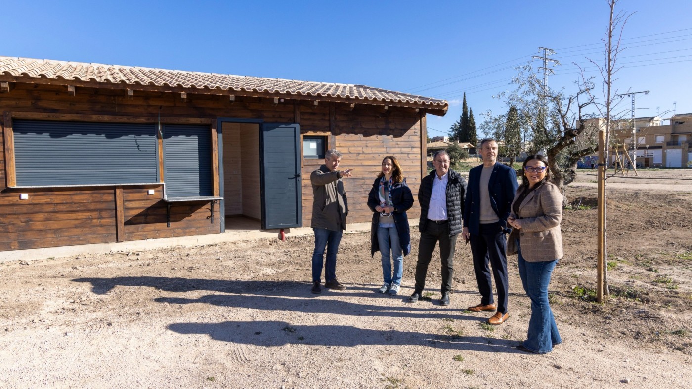 Caravaca impulsa el parque de Mayrena con nuevas zonas de ocio y cultura
