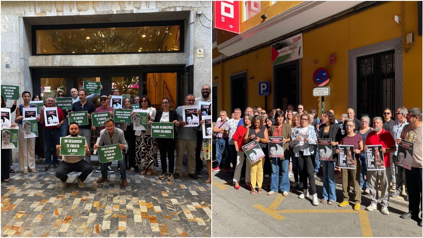 Un minuto de silencio por Maricarmen, icono de la lucha por el derecho a la vivienda
