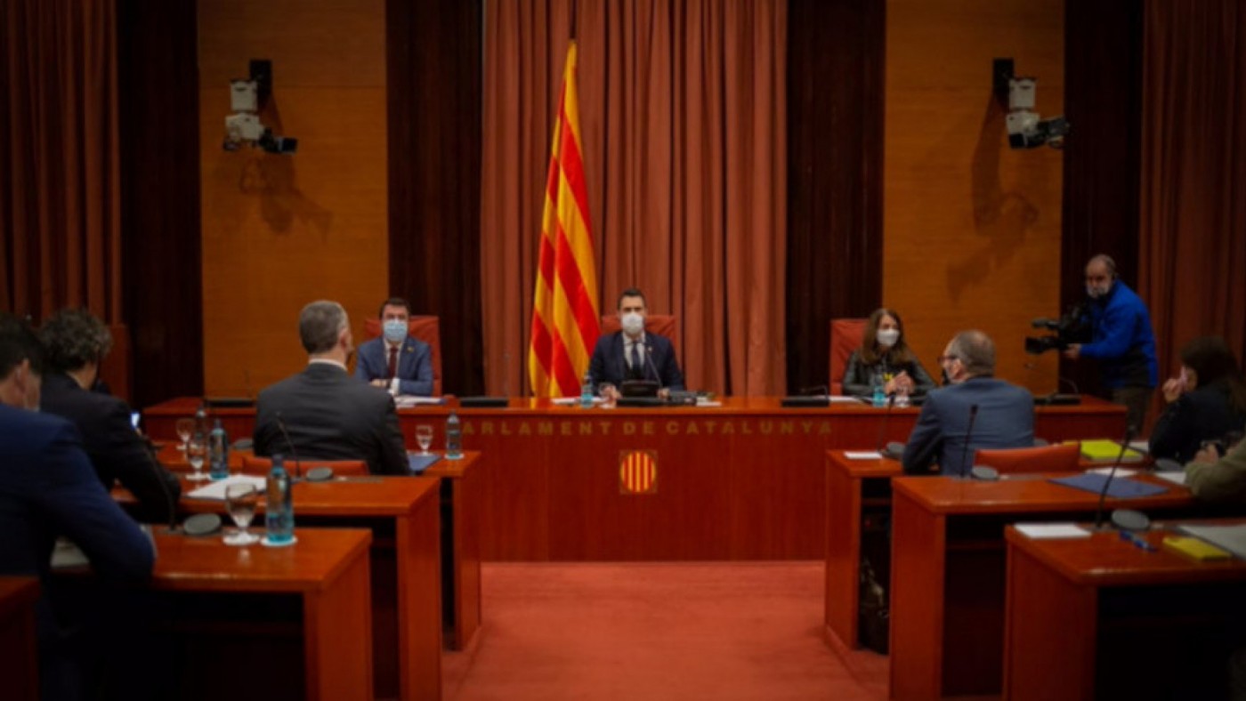 Imagen del parlamento de cataluña