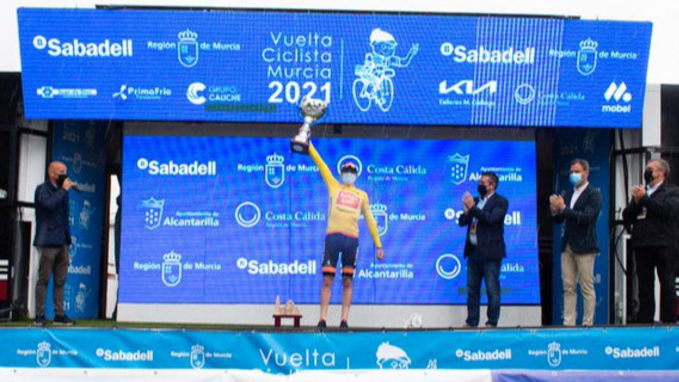 El alcantarillero Antonio Jesús Soto vence en la Vuelta Ciclista a la Región de Murcia